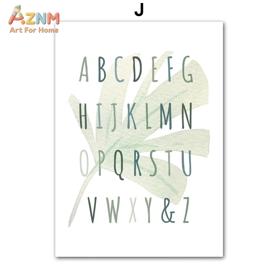AZNM Watercolor Dinosaur Alpha - đánh giá và giá Kids Education Quote