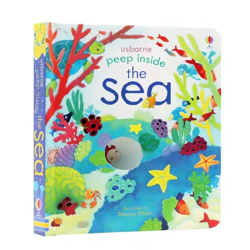 Usborne Peep Inside The Sea Ed - đánh giá và giá Kids Nature Education