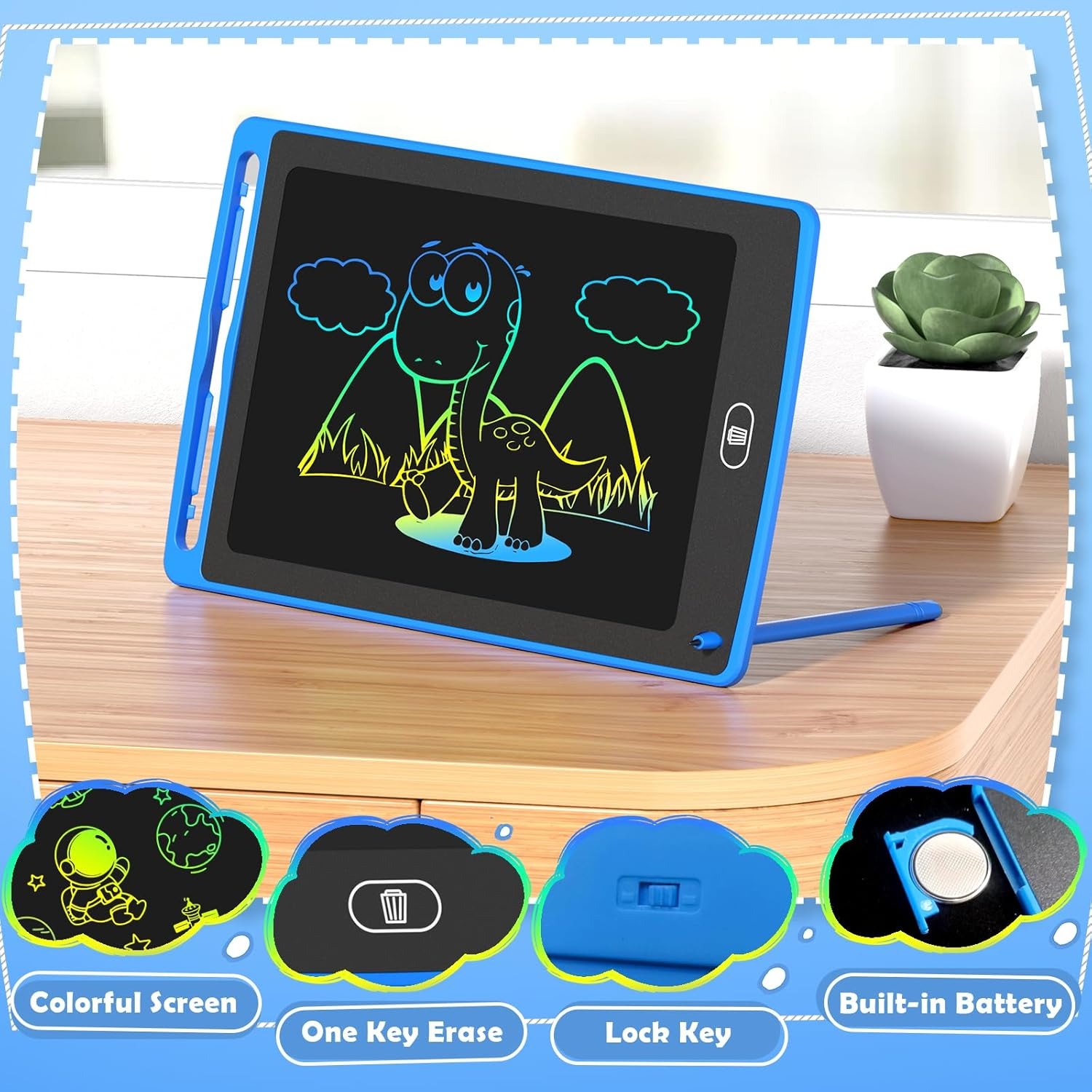 Pack LCD Writing Tablet for Ki - đánh giá và giá Kids Education Age