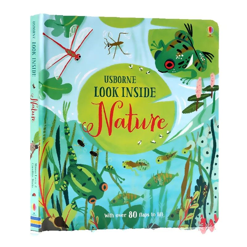 English Montessori 3D Usborne  - đánh giá và giá Kids Nature Education