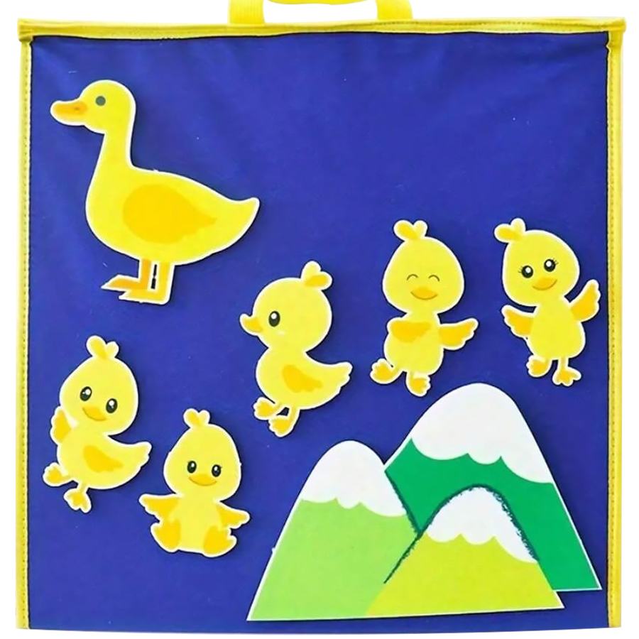 Five Little Ducks Felt Story S - đánh giá và giá Kids Education Age