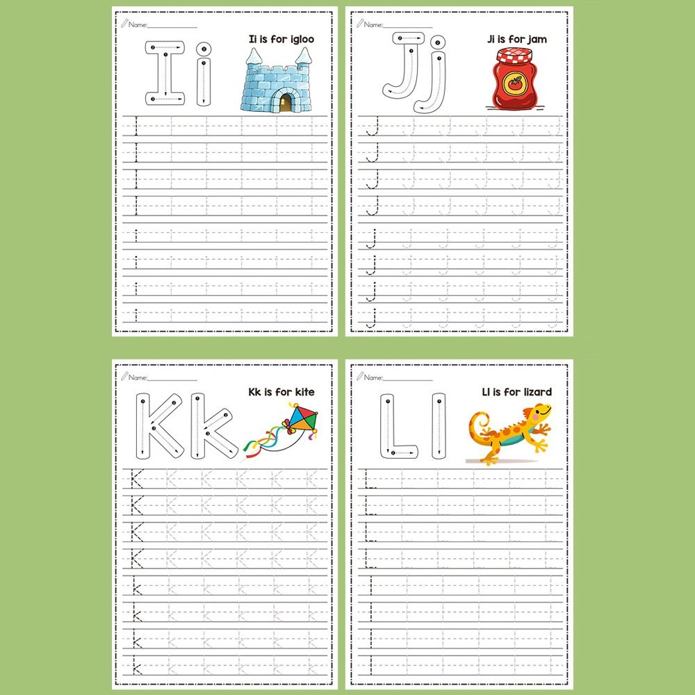 26 Letters Montessori Learning - đánh giá và giá Learning Workbook Preschool