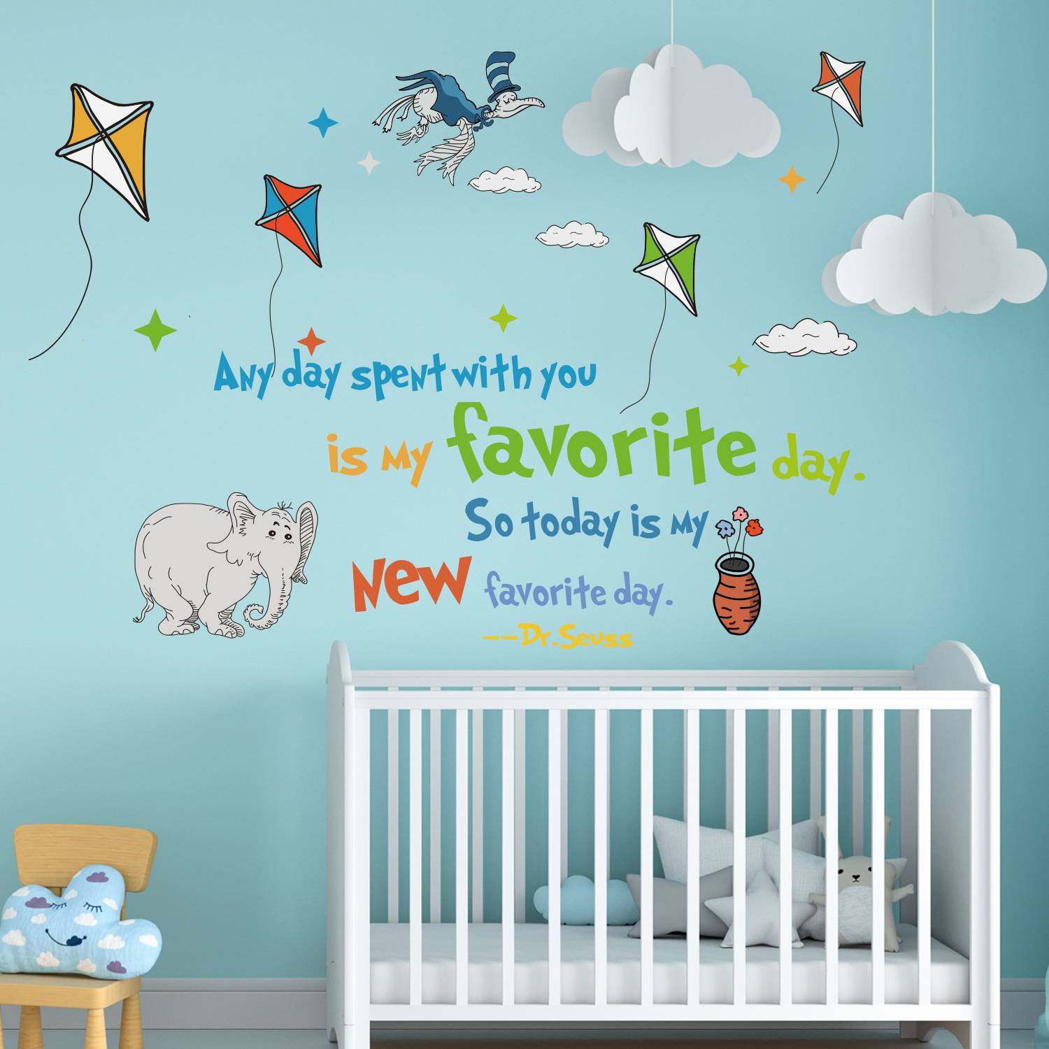 Colorful Dr. Seuss Inspiration - đánh giá và giá Kids Education Quote