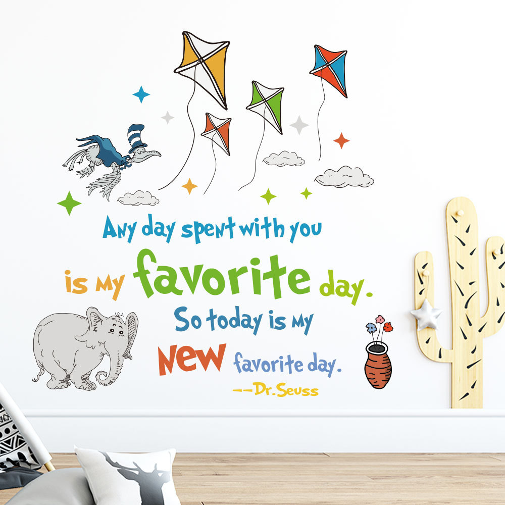 Colorful Dr. Seuss Inspiration - đánh giá và giá Kids Education Quote