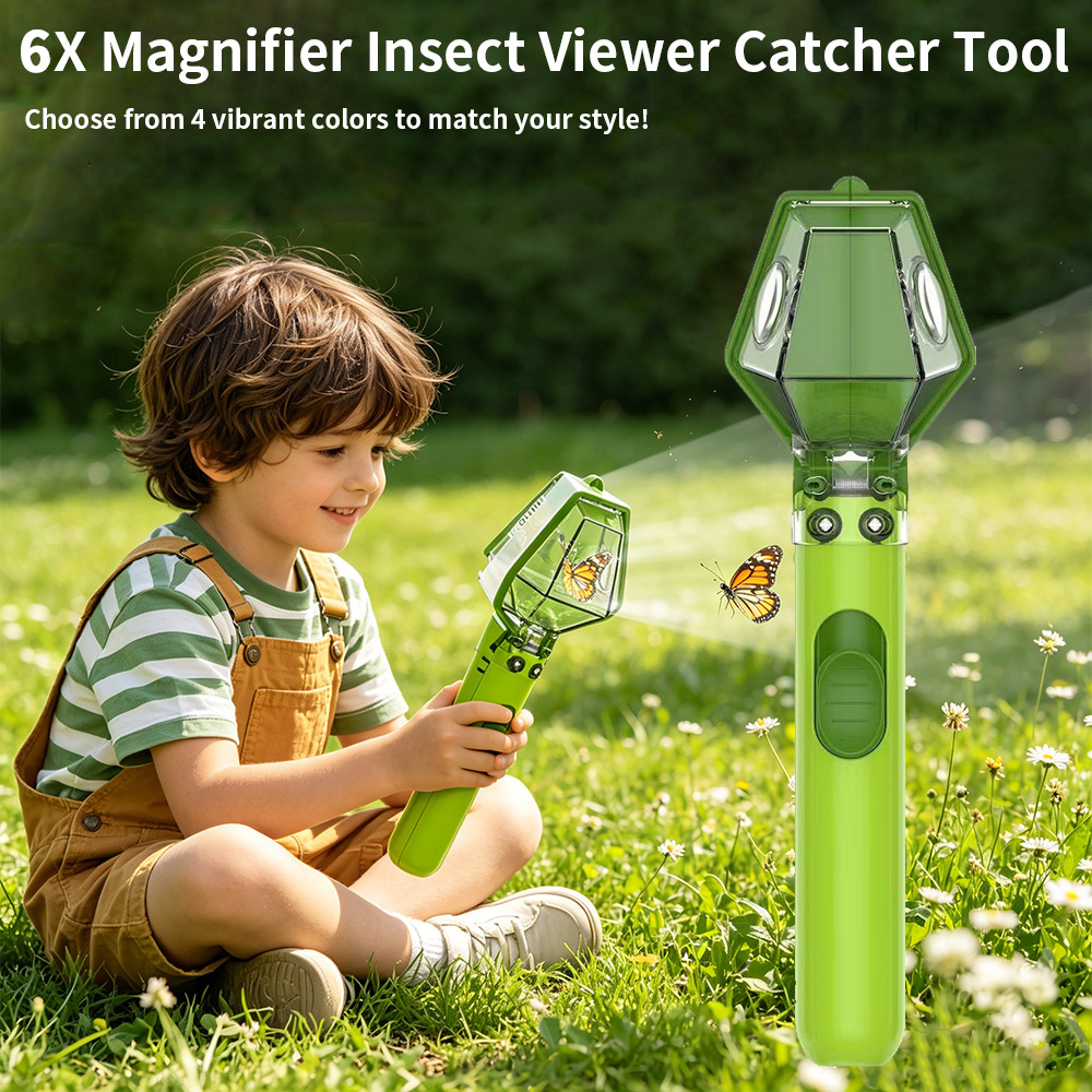 6X Magnifier Kids Bug Catcher, - đánh giá và giá Kids Nature Education